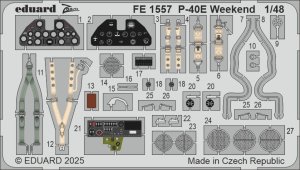 Eduard FE1557 - 1:48 P-40E Weekend
