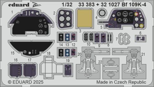 Przejdź do produktu Eduard 33383 - 1:32 Bf 109K-4