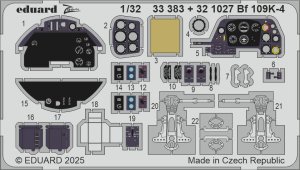 Eduard 321027 - 1:32 Bf 109K-4