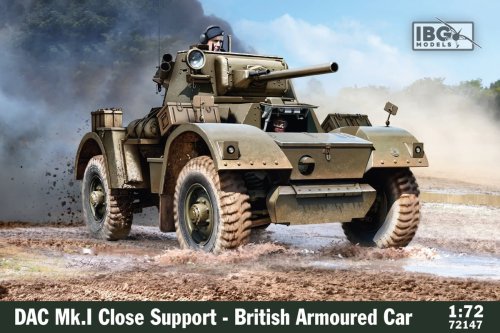 Przejdź do produktu IBG 72147 - 1:72 DAC Mk.I Close Support - British Armoured Car