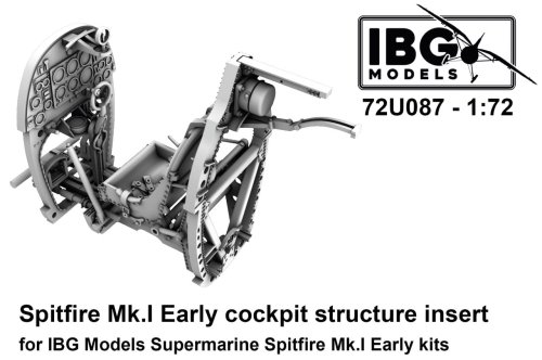 Przejdź do produktu IBG 72U087 - 1:72 Spitfire Mk.I Early cockpit structure insert
