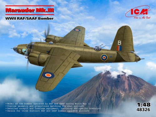Przejdź do produktu ICM 48326 - 1:48 Marauder Mk.III WWII RAF/SAAF Bomber