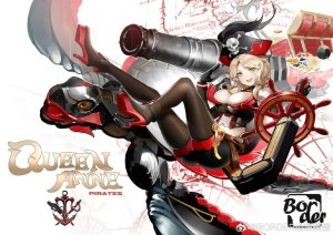 Border BA003 - 1:10 Pirate Captain Queen Anne