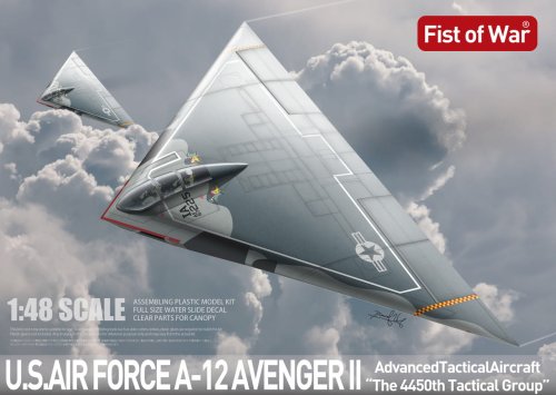 Przejdź do produktu Modelcollect UA48005 - 1:48 U.S. Air Force A-12 Avenger II