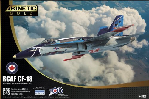 Przejdź do produktu Kinetic 48150 - 1:48 RCAF CF-188A 100 Years