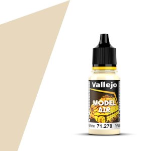 VALLEJO 71270 - Farba akrylowa Off White 17 ml (RAL9001) - Model Air