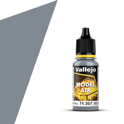 Przejdź do produktu VALLEJO 71307 - Farba akrylowa BS Medium Sea Grey 17 ml (BS637) - Model Air