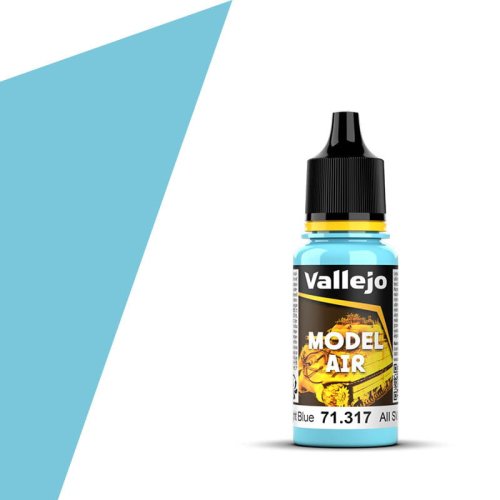 Przejdź do produktu VALLEJO 71317 - Farba akrylowa AII SV. Gol Light Blue 17 ml - Model Air
