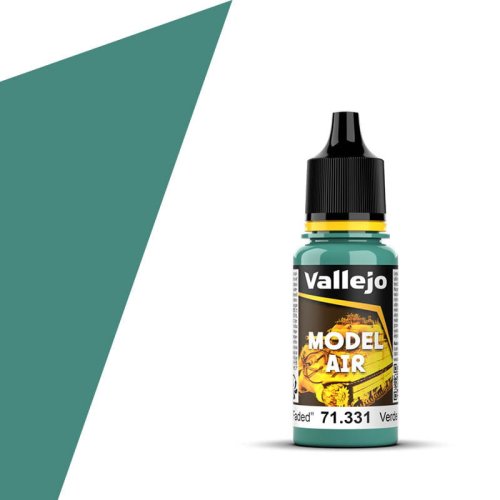 Przejdź do produktu VALLEJO 71331 - Farba akrylowa Cocpit Emerald Green Faded 17 ml - Model Air