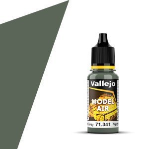 VALLEJO 71341 - Farba akrylowa Green Grey 17 ml - Model Air