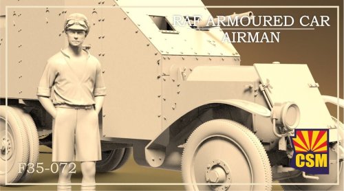 Przejdź do produktu Copper State Models F35072 - 1:35 RAF Armoured Car Airman