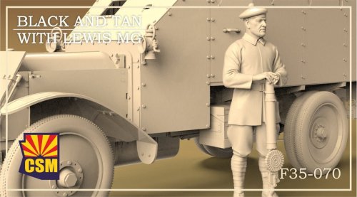 Przejdź do produktu Copper State Models F35070 - 1:35 Black and Tan with Lewis Gun
