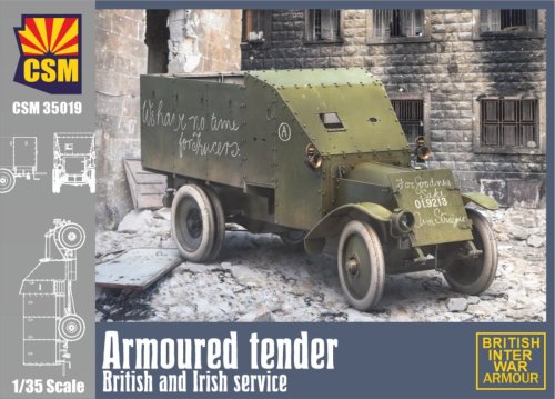 Przejdź do produktu Copper State Models 35019 - 1:35 Armoured Tender British and Irish Service