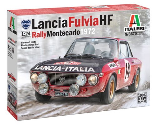 Przejdź do produktu Italeri 3670 - 1:24 Lancia Fulvia HF Rally Montecarlo 1972
