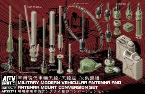 Przejdź do produktu AFV Club 35371 - 1:35 US Army Vehicular Antenna and Antenna Mount Conversion Set