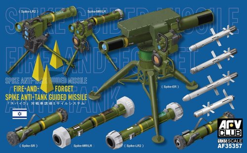 Przejdź do produktu AFV Club 35357 - 1:35 Fire-and-Forget Spike Anti-Tank Guided Missile