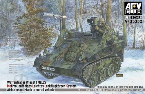 Przejdź do produktu AFV Club 35352 - 1:35 Waffenträger Wiesel 1 MELLS Airborne Anti-Tank Armored Vehicle