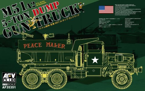 Przejdź do produktu AFV Club 35351 - 1:35 M51A2 5-Ton Dump Gun Truck