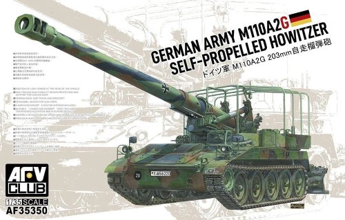 Przejdź do produktu AFV Club 35350 - 1:35 German Army M110A2G Self-Propelled Howitzer
