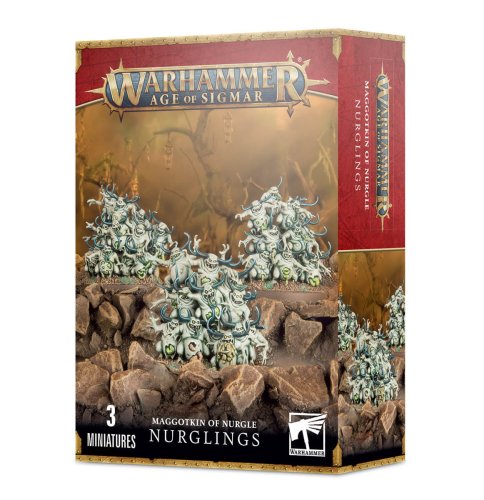 Przejdź do produktu GW 97-18 Warhammer Age of Sigmar - Maggotkin Of Nurgle: Nurglings