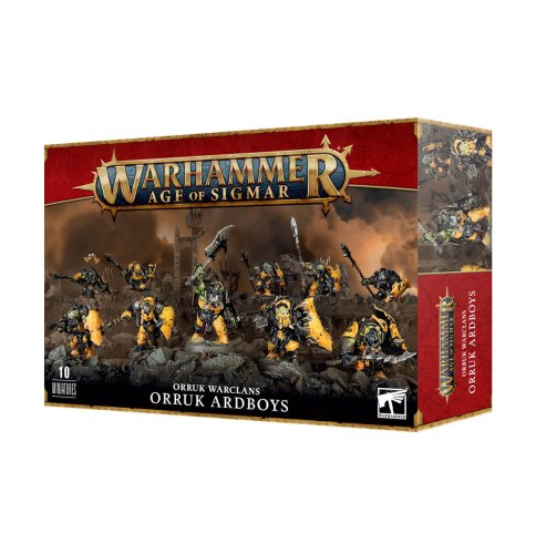 Przejdź do produktu GW 89-61 Warhammer Age of Sigmar - Orruk Warclans: Orruk Ardboyz