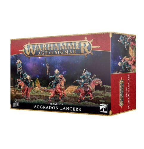 Przejdź do produktu GW 88-18 Warhammer Age of Sigmar - Seraphon: Aggradon Lancers