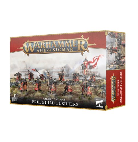 Przejdź do produktu GW 86-19 Warhammer Age of Sigmar - Cities Of Sigmar: Freeguild Fusiliers