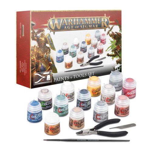 Przejdź do produktu GW 80-17 Warhammer Age of Sigmar - Zestaw farb i narzędzi Citadel