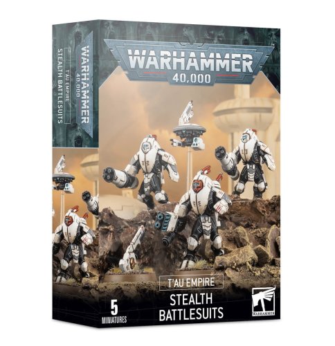 Przejdź do produktu GW 56-14 Warhammer 40k - Tau Empire: Stealth Battlesuits