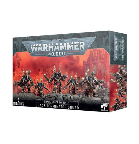 Przejdź do produktu GW 43-19 Warhammer 40k - Chaos Space Marines: Terminators
