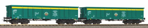 Przejdź do produktu PIKO 28314 H0 - Zestaw 2 wagonów towarowych węglarek PKP Cargo, ep.V