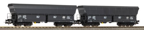 Przejdź do produktu PIKO 28315 H0 - Zestaw 2 wagonów samowyładowczych PL-CTL, ep.VI