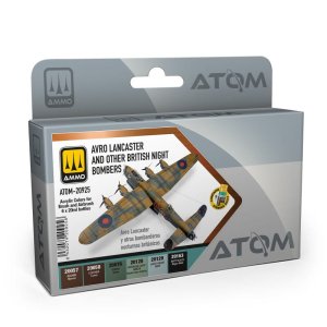 Ammo Mig 20925 - Zestaw farb Atom Avro Lancaster and other Night Bombers