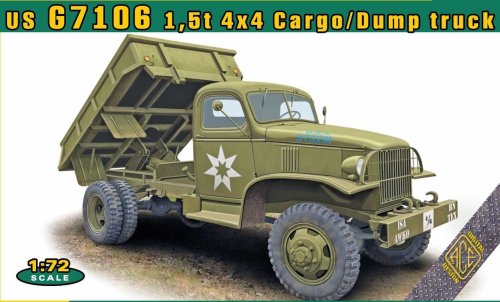 Przejdź do produktu Ace 72600 - 1:72 US G7106 1,5 T 4x4 Cargo / Dump Truck