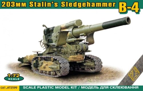 Przejdź do produktu Ace 72599 - 1:72 203 mm Stalin's Sledgehammer B-4