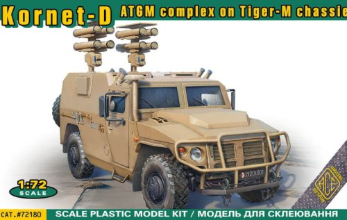Przejdź do produktu Ace 72180 - 1:72 Kornet-D ATGM Complex on Tiger-M Chassis