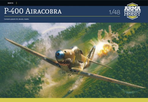 Przejdź do produktu Arma Hobby 40014 - 1:48 P-400 Airacobra