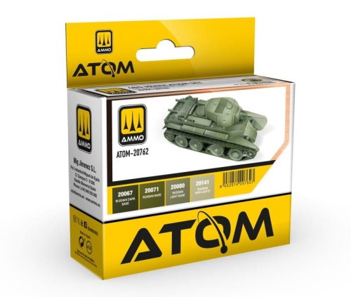Przejdź do produktu Ammo Mig 20762 - Zestaw farb Atom 4BO Modulation