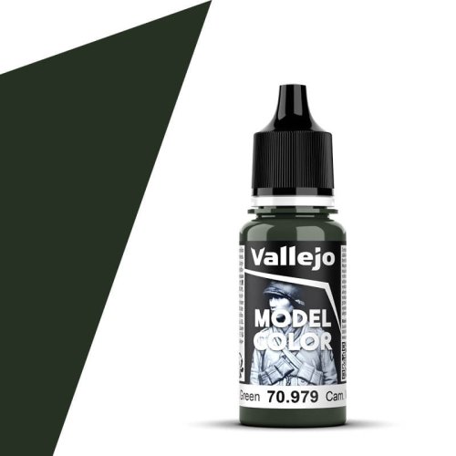 Przejdź do produktu VALLEJO 70979 (97) - Farba akrylowa German Camouflage Dark Green 17 ml -  Model Color