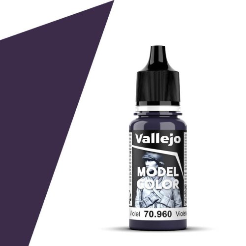 Przejdź do produktu VALLEJO 70960 (47) - Farba akrylowa Violet 17 ml -  Model Color