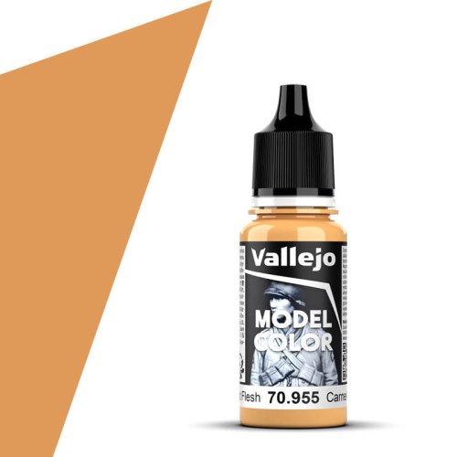 Przejdź do produktu VALLEJO 70955 (18) - Farba akrylowa Flat Flesh 17 ml -  Model Color