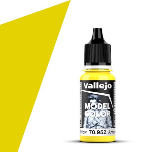 Przejdź do produktu VALLEJO 70952 (11) - Farba akrylowa Lemon Yellow 17 ml -  Model Color