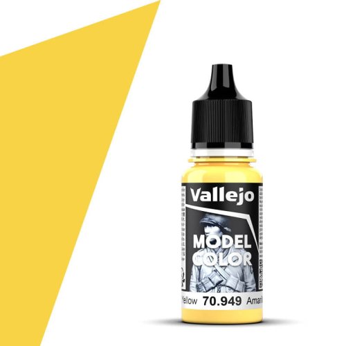 Przejdź do produktu VALLEJO 70949 (10) - Farba akrylowa Light Yellow 17 ml -  Model Color