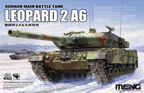 Przejdź do produktu Meng Model TS055 - 1:35 Leopard 2 A6 German Main Battle Tank