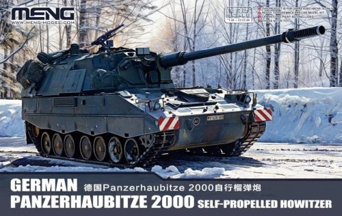 Przejdź do produktu Meng Model 72008 - 1:72 German Panzerhaubitze 2000 Self-Propelled Howitzer