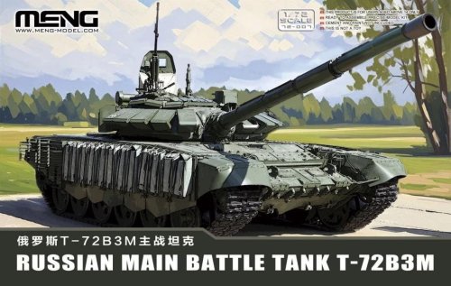 Przejdź do produktu Meng Model 72007 - 1:72 T-72B3M Russian Main Battle Tank