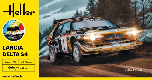 Przejdź do produktu Heller 56177 - 1:43 Lancia Delta S4 model z farbami
