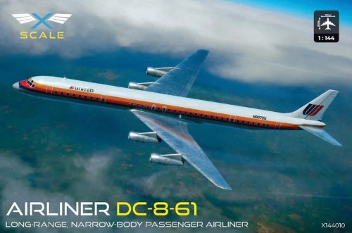 Przejdź do produktu X-Scale 144010 - 1:144 Airliner DC-8-61 Long Range Narrow Body Passenger Airliner