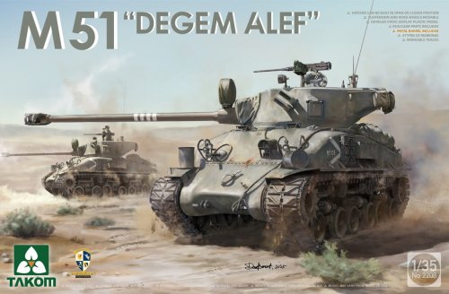 Przejdź do produktu Takom 2208 - 1:35 M51 Degem Alef