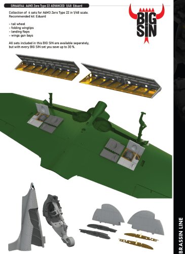Przejdź do produktu Eduard SIN648144 - 1:48 A6M3 Zero Type 22 Advanced